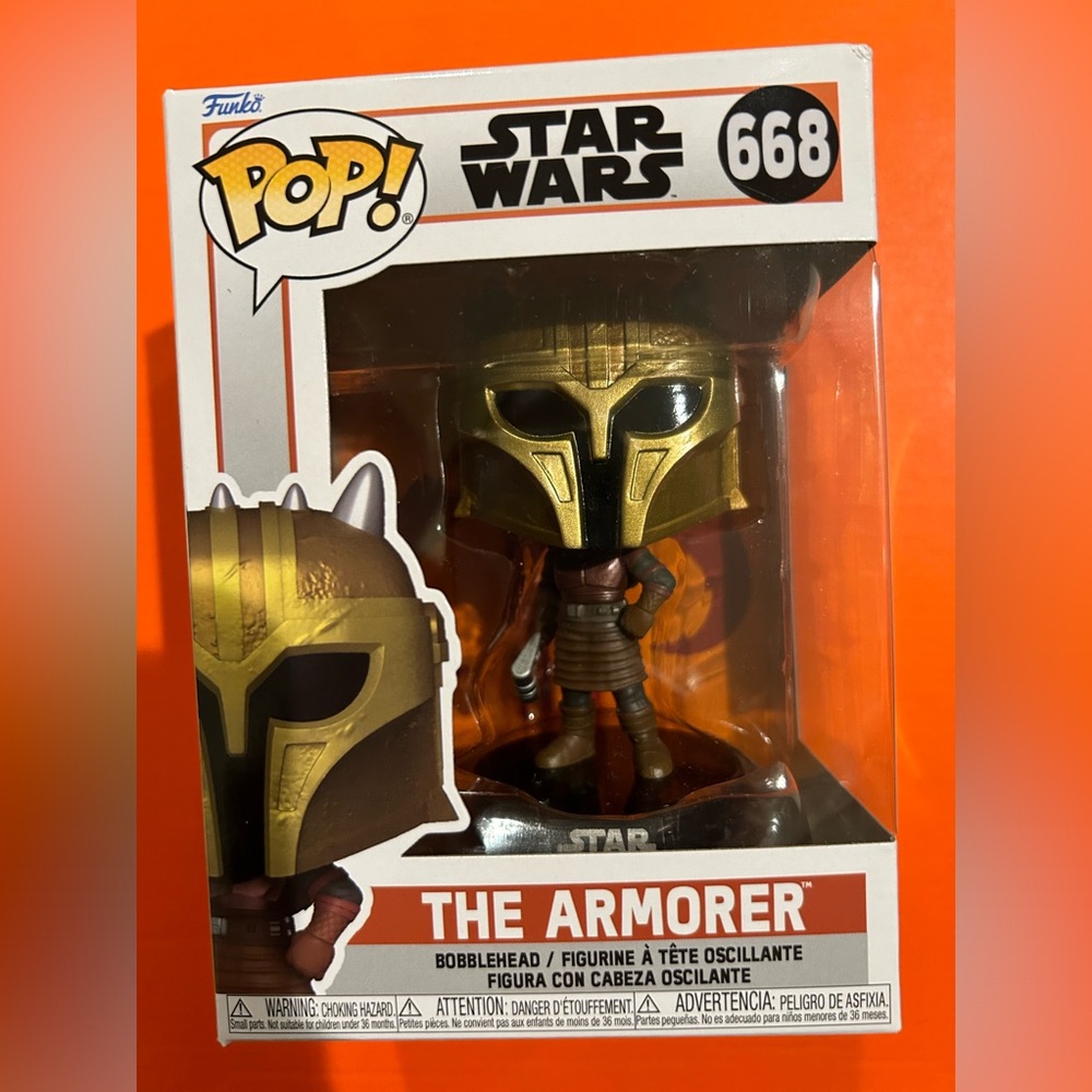 Star Wars The Armorer Funko!! Brand New!